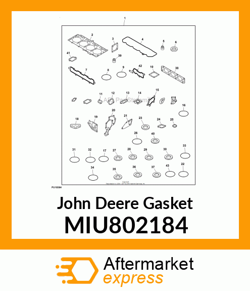 GASKET, INT MANIFOLD MIU802184