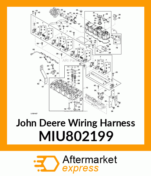 CONNECTOR, GLOW PLUG MIU802199