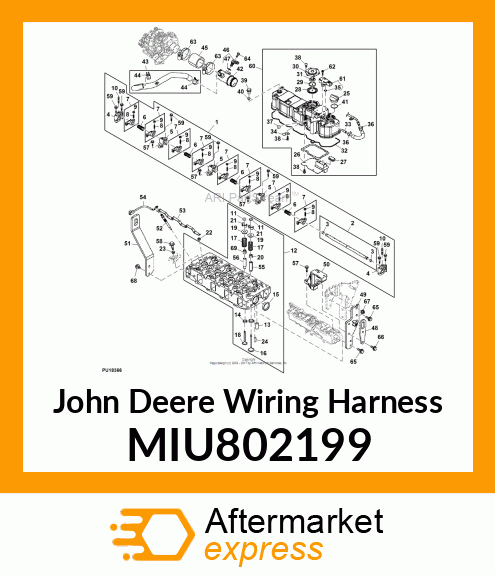 CONNECTOR, GLOW PLUG MIU802199