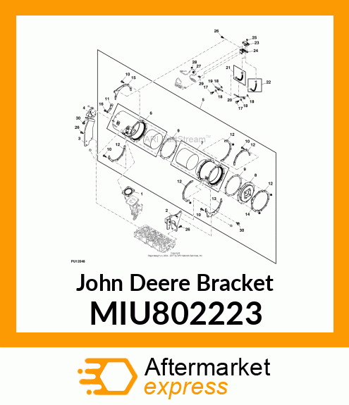 STIFFENER, DPF C MIU802223