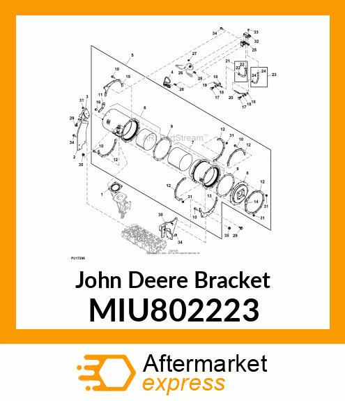 STIFFENER, DPF C MIU802223