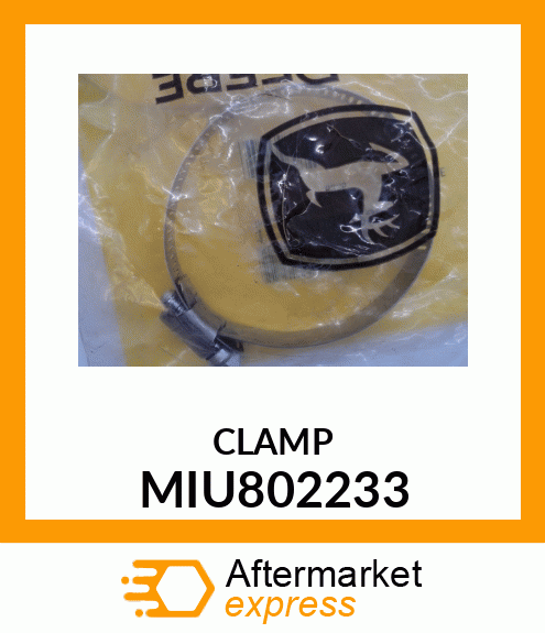 CLAMP, HOSE 75 MIU802233