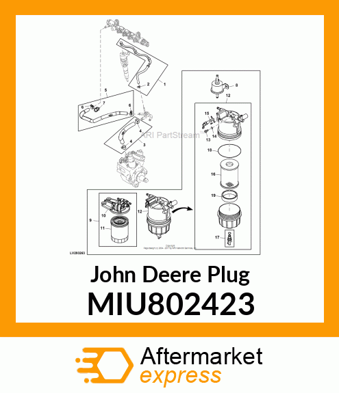 PLUG,BREATHER MIU802423