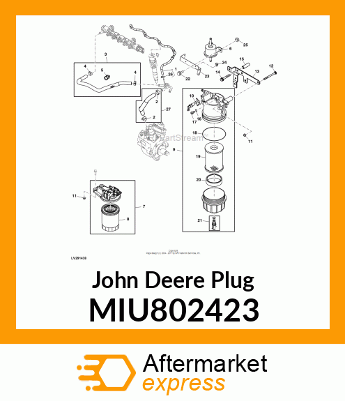 PLUG,BREATHER MIU802423