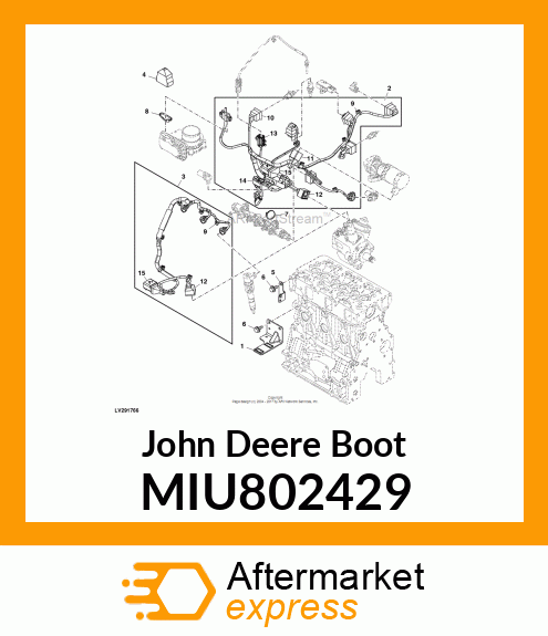 BOOT,COUPLER 8PIN MIU802429