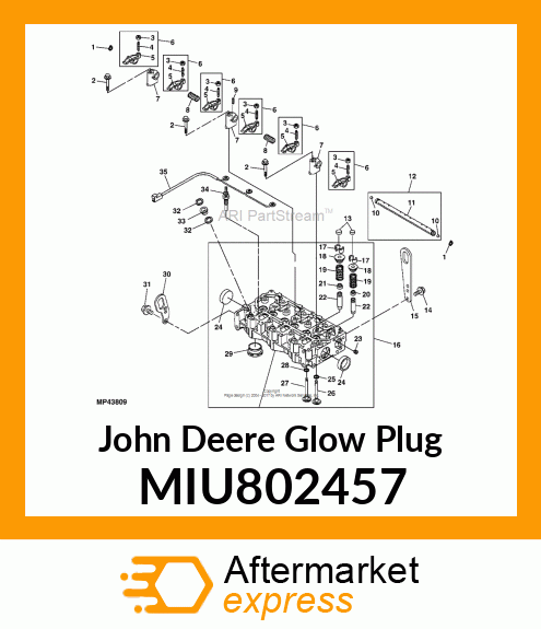 GLOW PLUG MIU802457