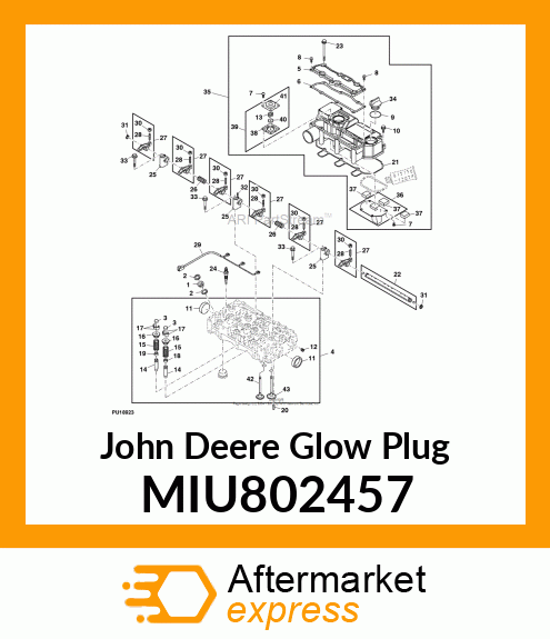 GLOW PLUG MIU802457