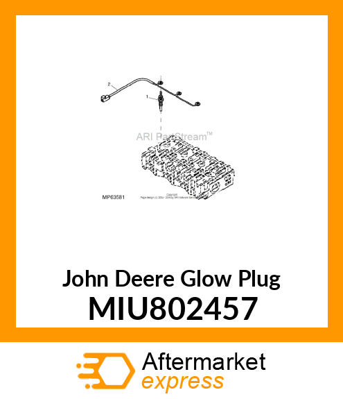 GLOW PLUG MIU802457