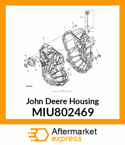 HOUSING R B MIU802469