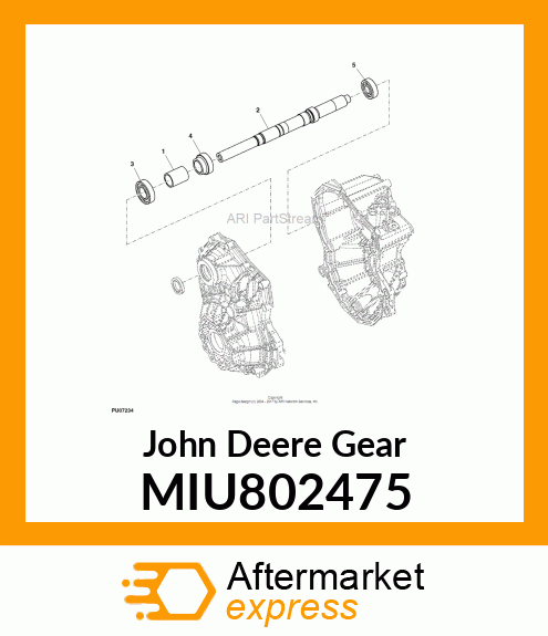 INPUT GEAR, HI G MIU802475