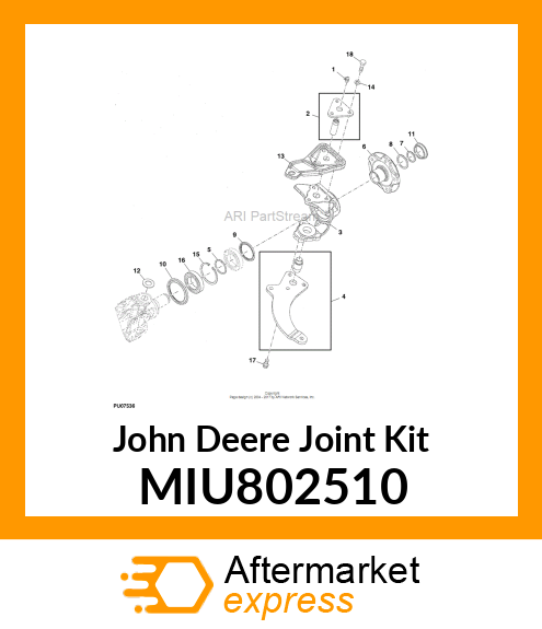 CASE, REAR JOINT L MIU802510