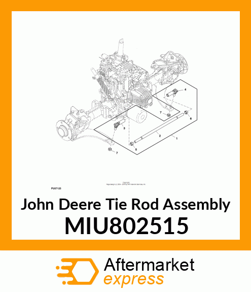 TIE ROD MIU802515