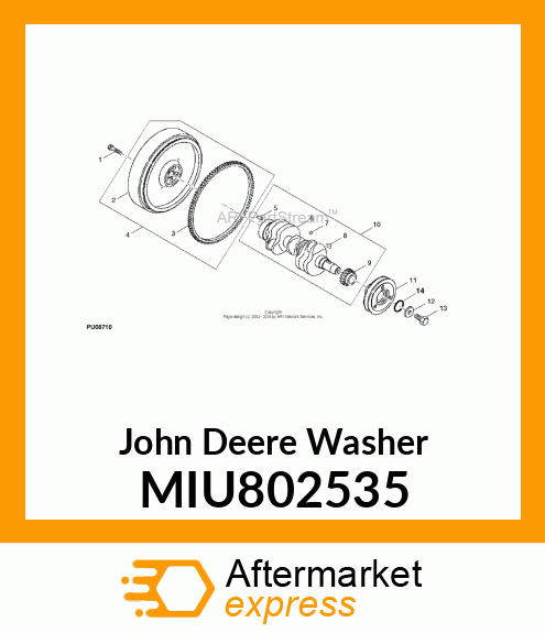 WASHER, V MIU802535