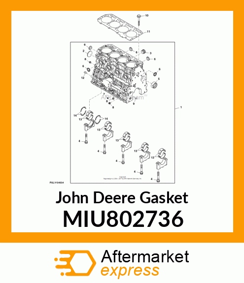 GASKET, CYL. HEAD MIU802736