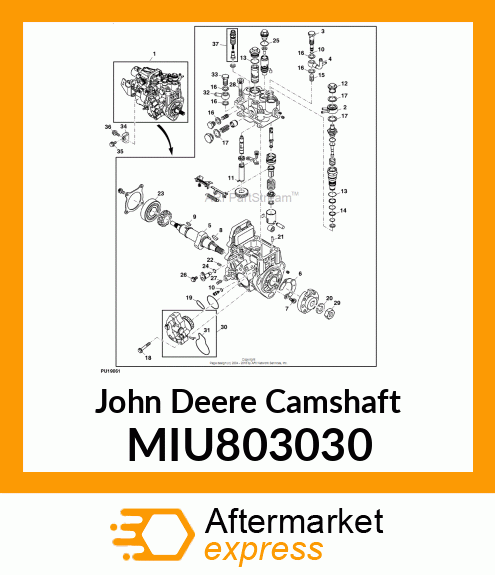 CAMSHAFT MIU803030