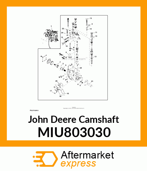 CAMSHAFT MIU803030