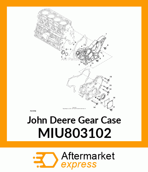 CASE, GEAR MIU803102