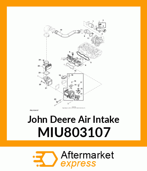 BEND, INTAKE MIU803107