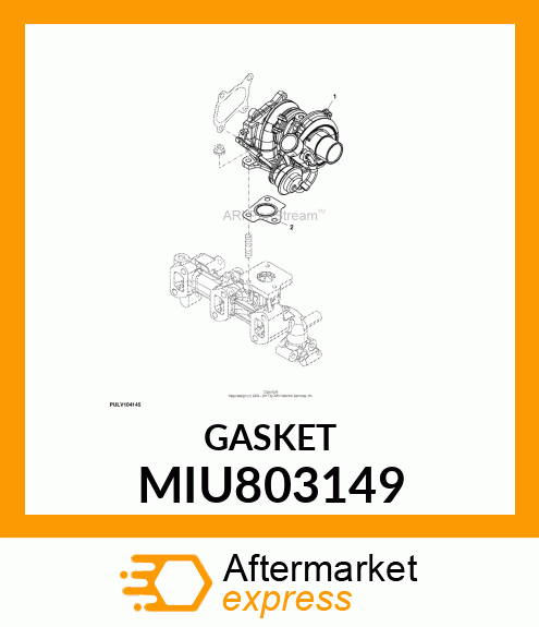 GASKET, TC IN MIU803149