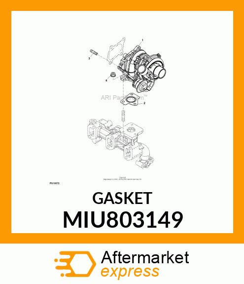 GASKET, TC IN MIU803149