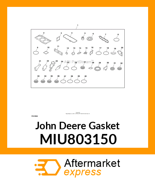 GASKET, TC OUT MIU803150