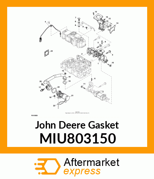 GASKET, TC OUT MIU803150