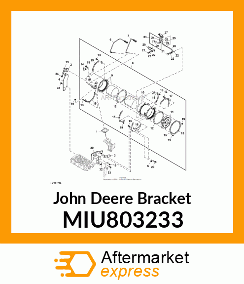 STIFFENER, DPF B MIU803233