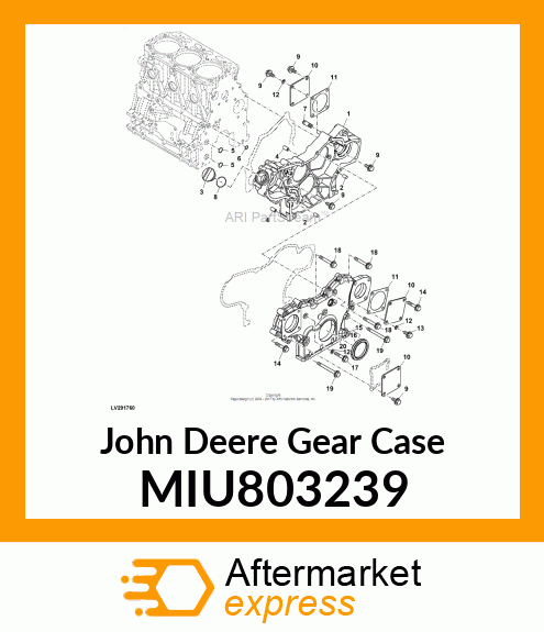 GEAR CASE, CASE, GEAR MIU803239