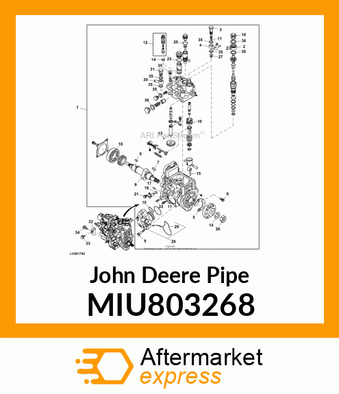 JOINT, COOLING WATER MIU803268