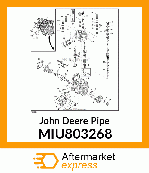 JOINT, COOLING WATER MIU803268