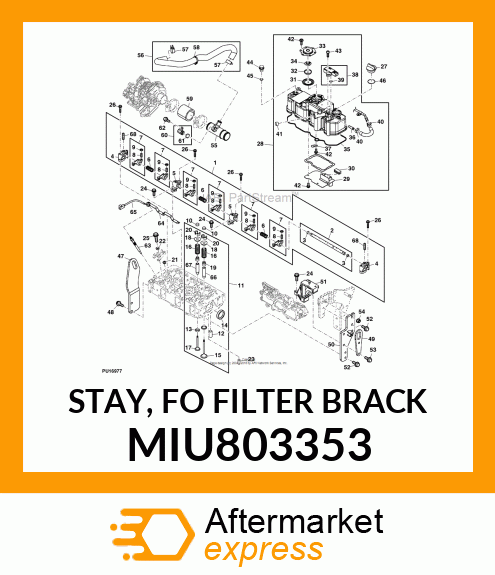 STAY, FO FILTER BRACK MIU803353