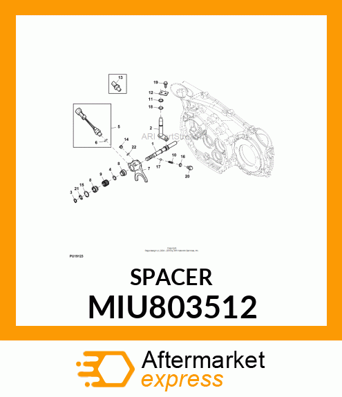 SPACER MIU803512