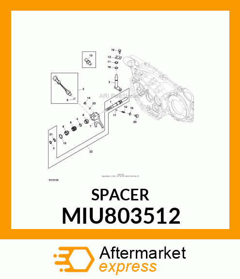 SPACER MIU803512