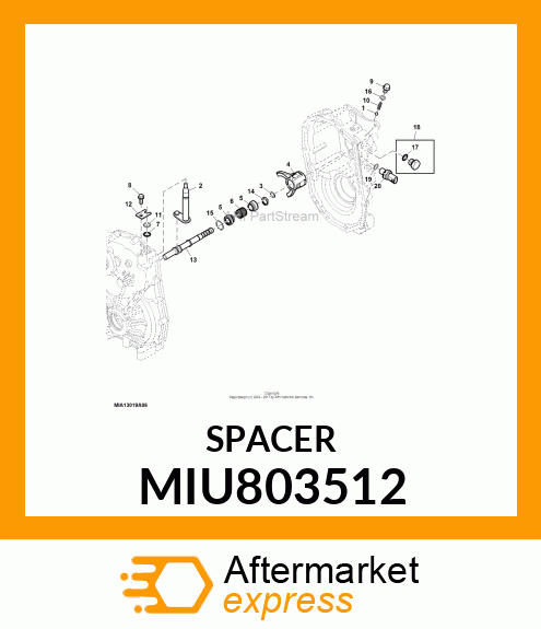 SPACER MIU803512