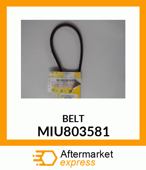 BELT MIU803581