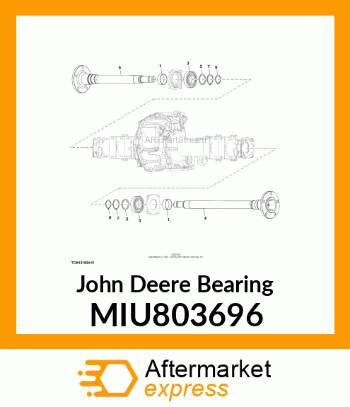 BEARING, BEARING, 6209 SH2 MIU803696