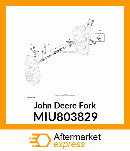 SHAFT,FORK MIU803829