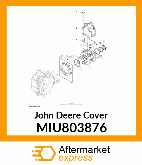 COVER,SHIFT INPUT MIU803876