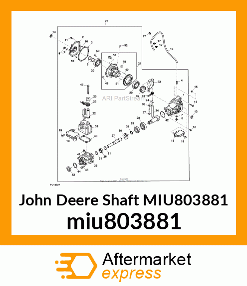 SHAFT, INPUT miu803881