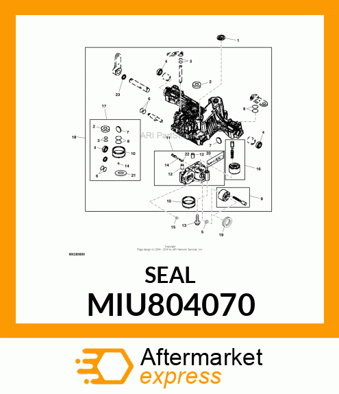 SEAL, SEAL, SEAL, 153507 MIU804070