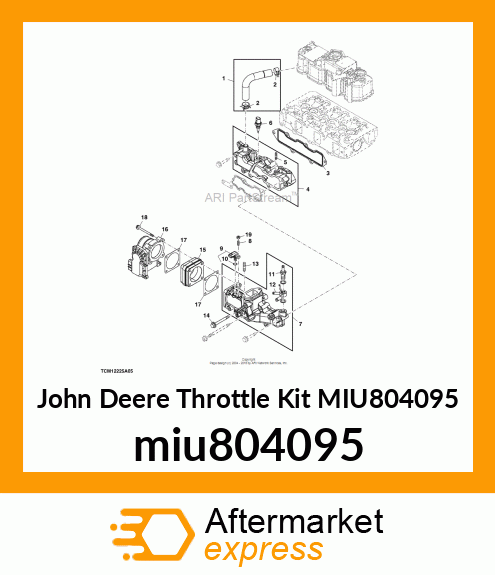 SPACER, INT THROTTLE miu804095