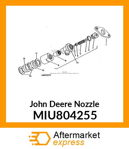 NOZZLE ASSY MIU804255