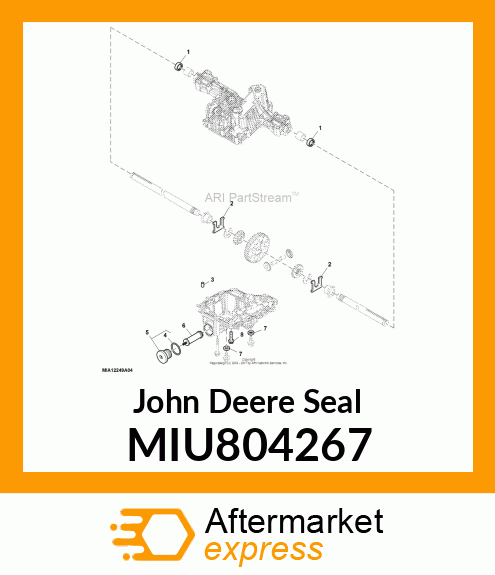 OIL SEAL, 19.05 X 32 X 8 MIU804267