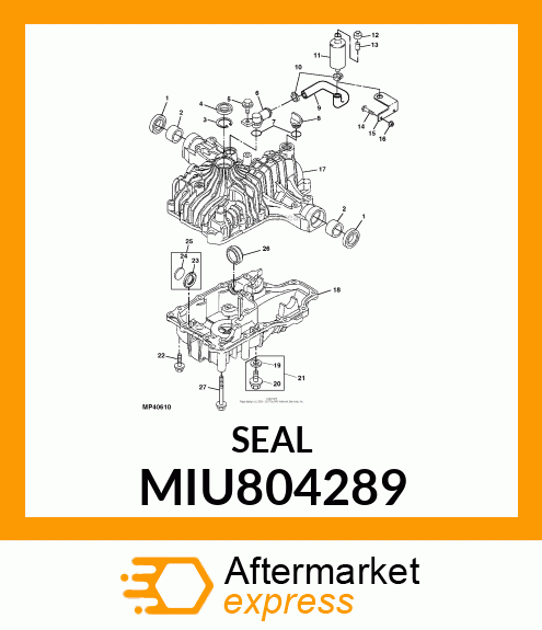 SEAL, SEAL, SEAL, 25.4X42X8 MIU804289