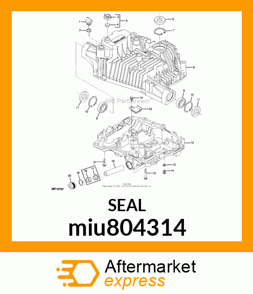 SEAL, SEAL, 25.4 X 47 X 6.4 miu804314