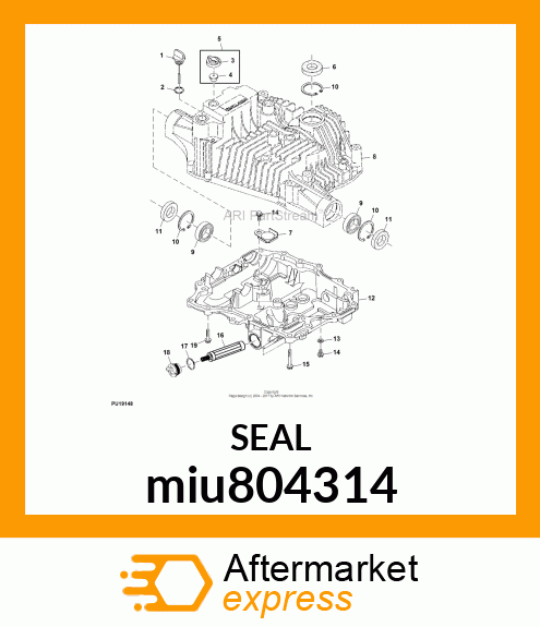 SEAL, SEAL, 25.4 X 47 X 6.4 miu804314