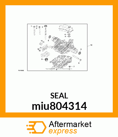 SEAL, SEAL, 25.4 X 47 X 6.4 miu804314