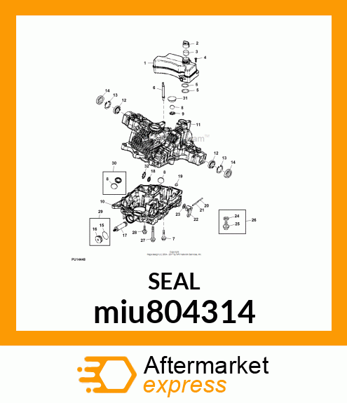 SEAL, SEAL, 25.4 X 47 X 6.4 miu804314