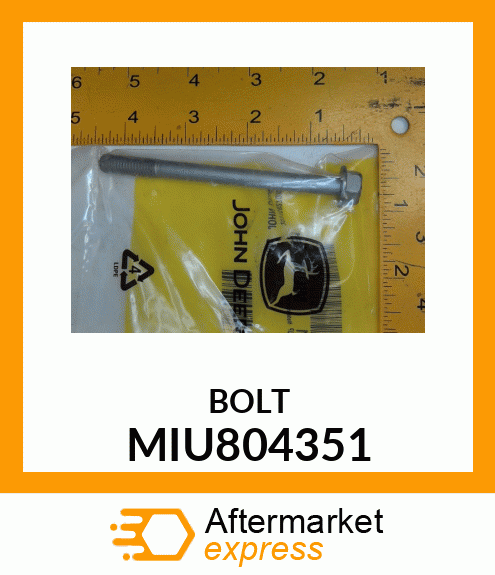 BOLT MIU804351