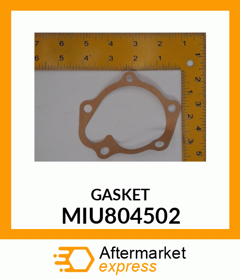 Gasket - GASKET, COOLING WATER PUMP MIU804502